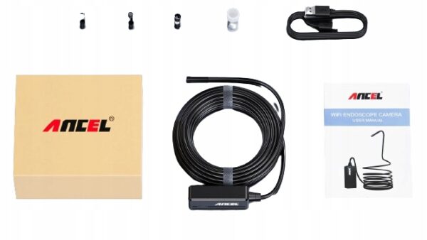 Kamera endoskopowa WiFi ANCEL W655 10m FULL HD