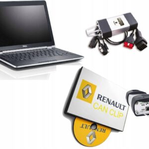 Renault CAN CLIP + Laptop