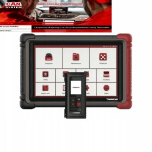 ThinkCar thinktool EURO 195 nowy model 9 cali
